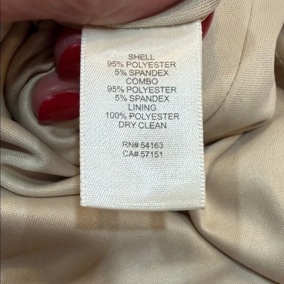 Eliza J Silver Sequin Mock Wrap Dress, BNWOT Size 8 - Picture 7 of 7